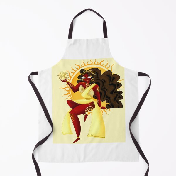 Item preview, Golden Afro Sun Goddess - Yellow designed and sold by LaRosette.