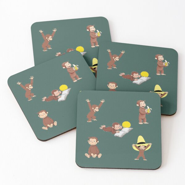 Item preview, George the curious monkey cartoon for kids pack. designed and sold by LukePritchard.