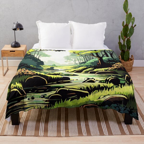 Item preview, mystical forest illustration designed and sold by Sylwester Zakrzewski.