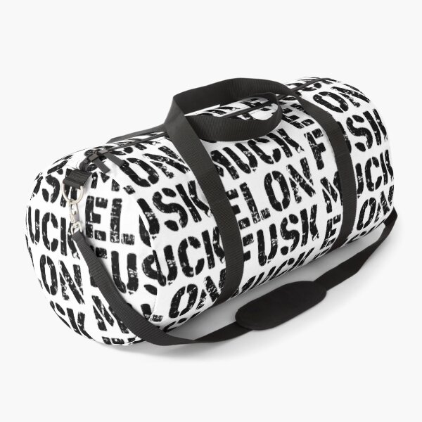 Item preview, muck elon fusk fuck elon musk, muck fusk, no elon, muck elon fusk, tesla bumper decal  black designed and sold by ramwebroom.