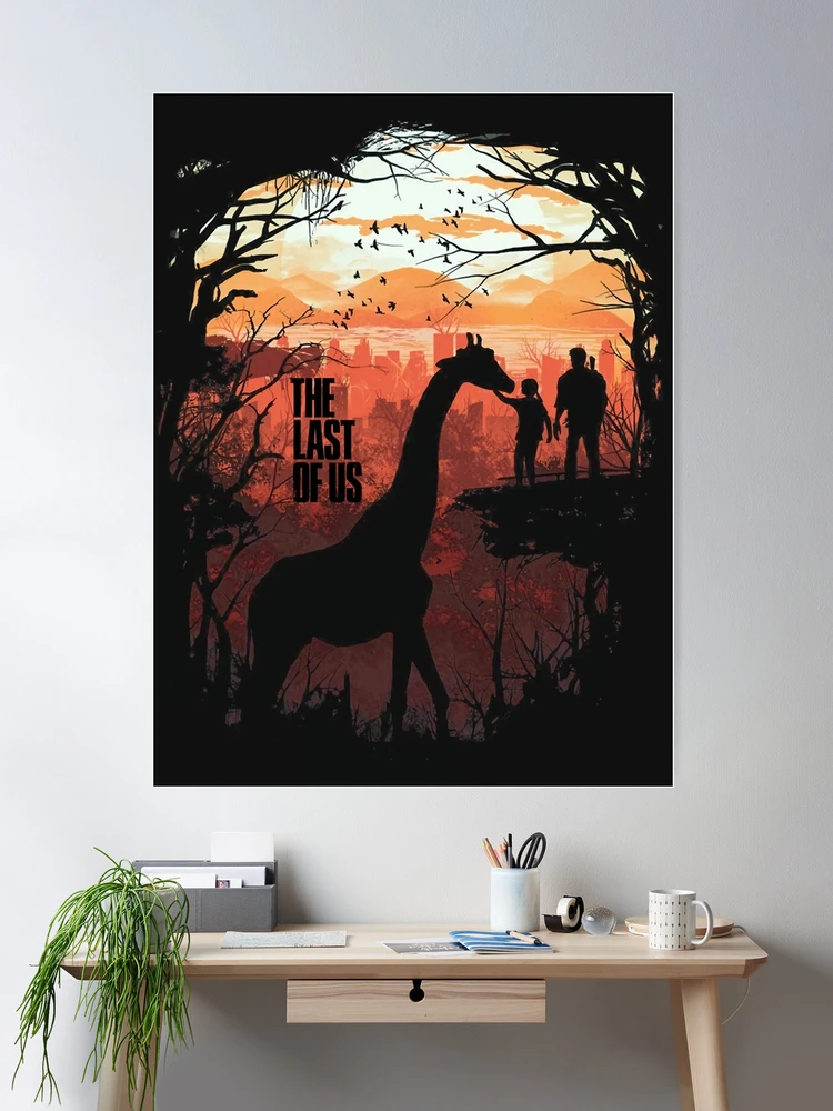 The Last of Us Part 2 Office Wall Decor Artwork Art 12 x 16 Framed Wall  Art Game Poster Joel & Ellie Playing Guitar Canve Art Home Decor, Stretched  and Ready to