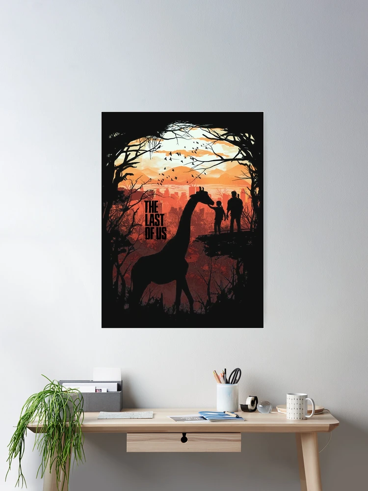 The Last of Us Part 2 Office Wall Decor Artwork Art 12 x 16 Framed Wall  Art Game Poster Joel & Ellie Playing Guitar Canve Art Home Decor, Stretched  and Ready to