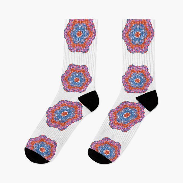 Item preview, Purple, Orange, Blue and Purple Pattern designed and sold by Nalwesya.