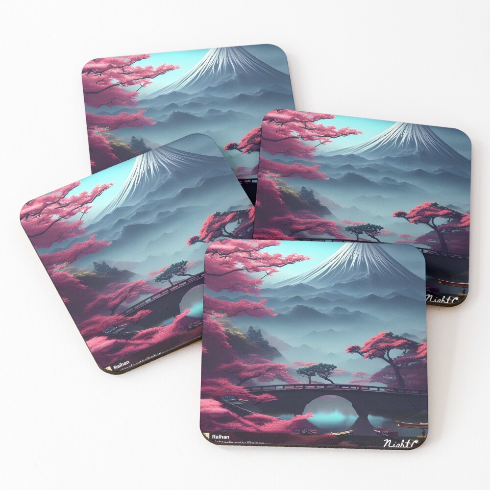 Item preview, Coasters (Set of 4) designed and sold by RaihanAlhusain.