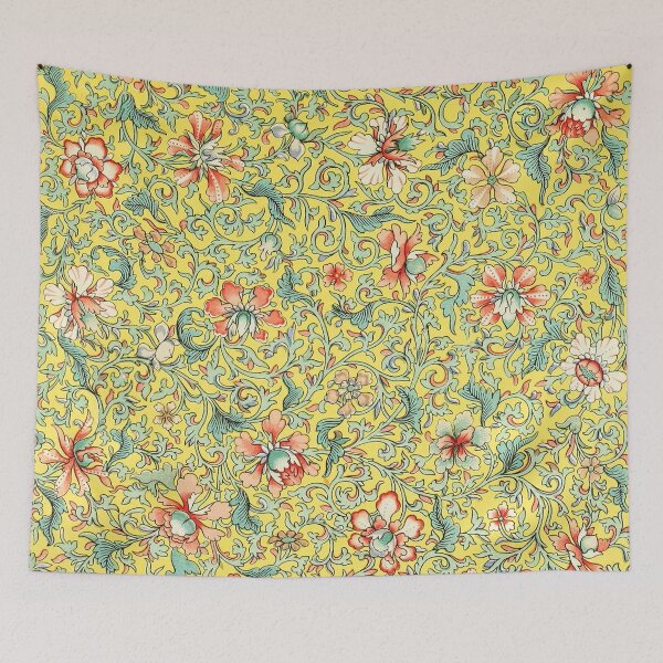 Item preview, Yellow and Peach Floral Pattern designed and sold by amini54.