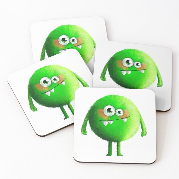 Item preview, Greenie cute green monster designed and sold by Articabysalma.