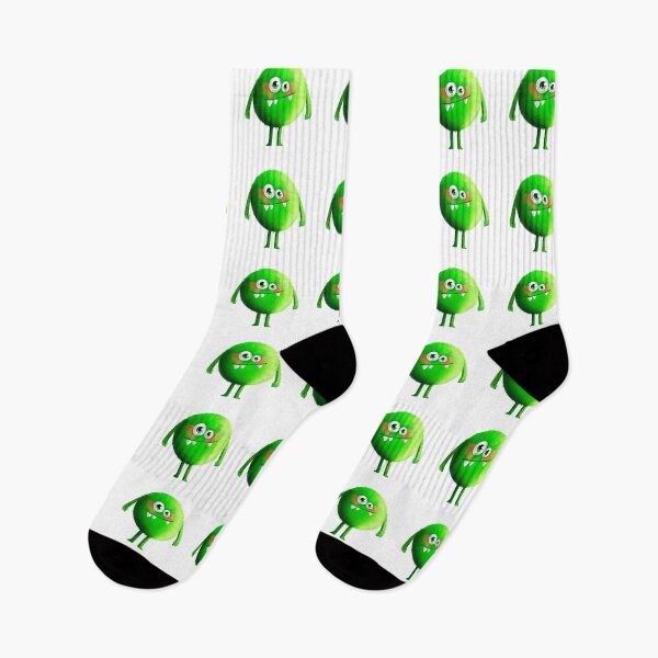 Item preview, Greenie cute green monster designed and sold by Articabysalma.