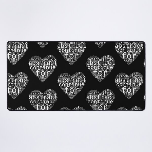 Item preview, Heart Shaped Java Keyword Cloud designed and sold by MAPAPADE.