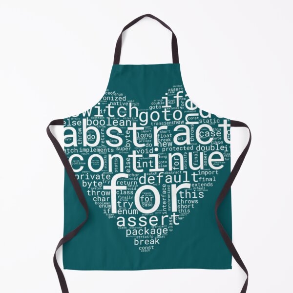 Item preview, Heart Shaped Java Keyword Cloud designed and sold by MAPAPADE.