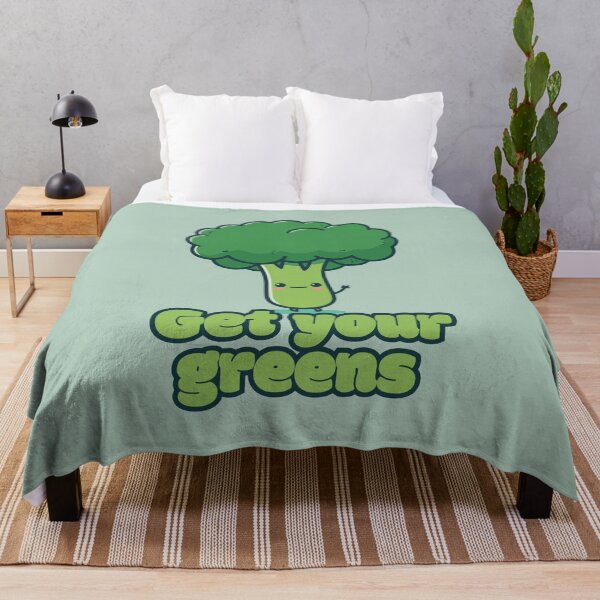 Item preview, Get your greens! - Cute Kawaii Broccoli designed and sold by RoboRaphael.