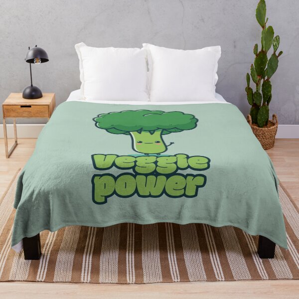 Item preview, Veggie power - Cute Kawaii Broccoli designed and sold by RoboRaphael.