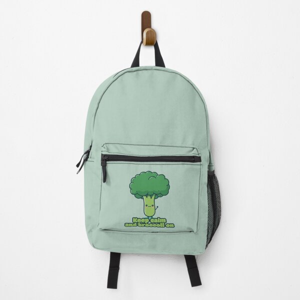 Item preview, Keep calm and broccoli on - Cute Kawaii Broccoli designed and sold by RoboRaphael.