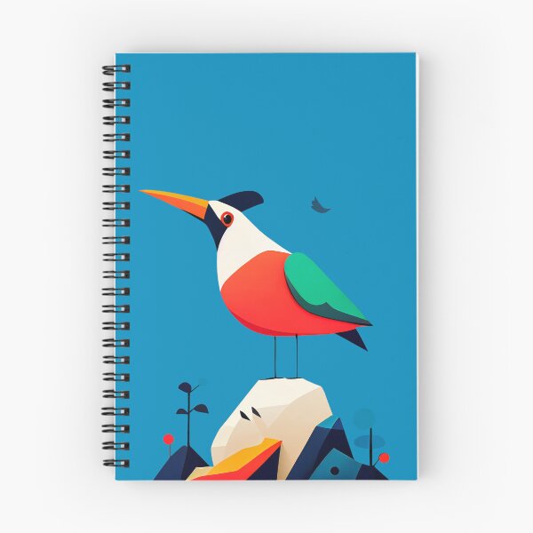 Item preview, Geometric Mountain Bird designed and sold by KOTOdesign.