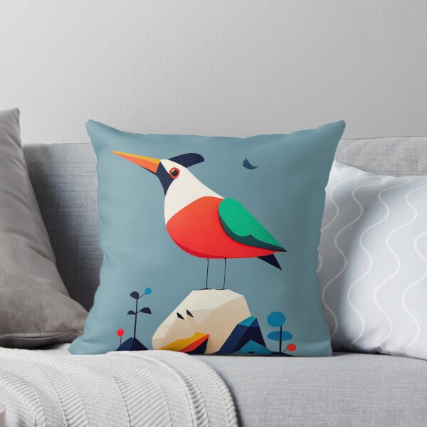 Item preview, Geometric Mountain Bird designed and sold by KOTOdesign.