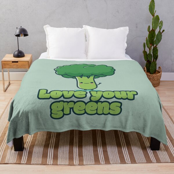 Item preview, Love your greens - Cute Kawaii Broccoli designed and sold by RoboRaphael.