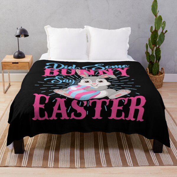 Item preview, DID SOME BUNNY SAY EASTER - funny easter designed and sold by KatisDesign.