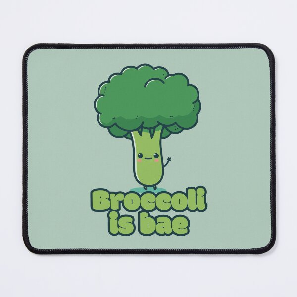 Item preview, Broccoli is bae - Cute Kawaii Broccoli designed and sold by RoboRaphael.
