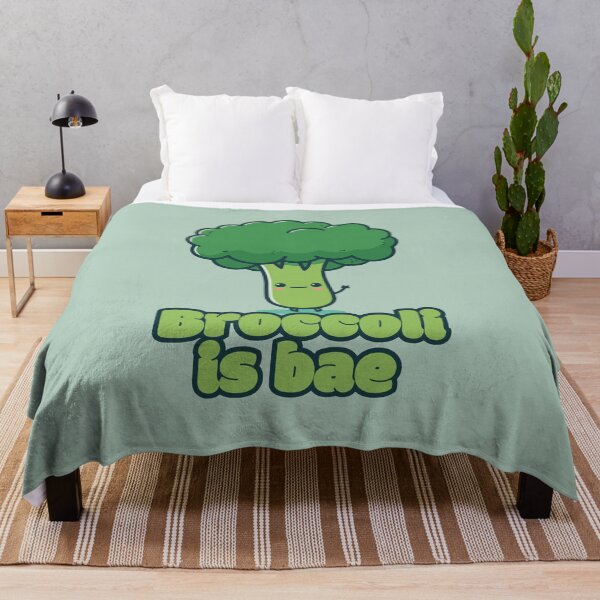 Item preview, Broccoli is bae - Cute Kawaii Broccoli designed and sold by RoboRaphael.