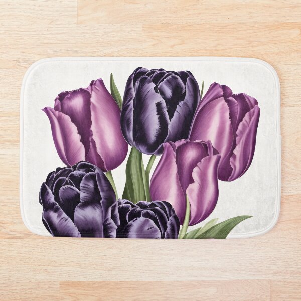 Item preview, Purple tulips - elegant flower bouquet designed and sold by Edith Leyster.