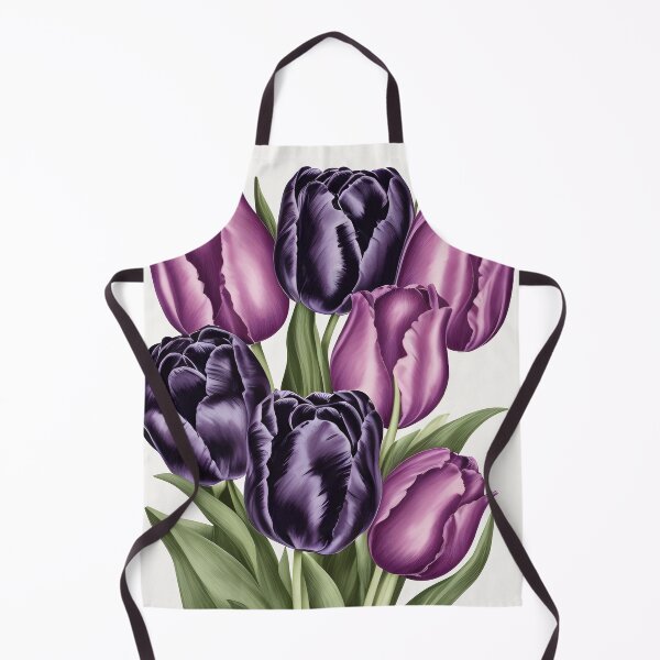 Item preview, Purple tulips - elegant flower bouquet designed and sold by Edith Leyster.