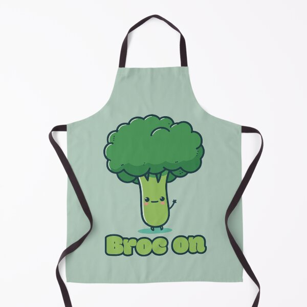 Item preview, Broc on - Cute Kawaii Broccoli designed and sold by RoboRaphael.