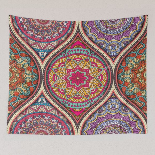 Item preview, Mandala tapestry - cute tapestry  designed and sold by sagestar.