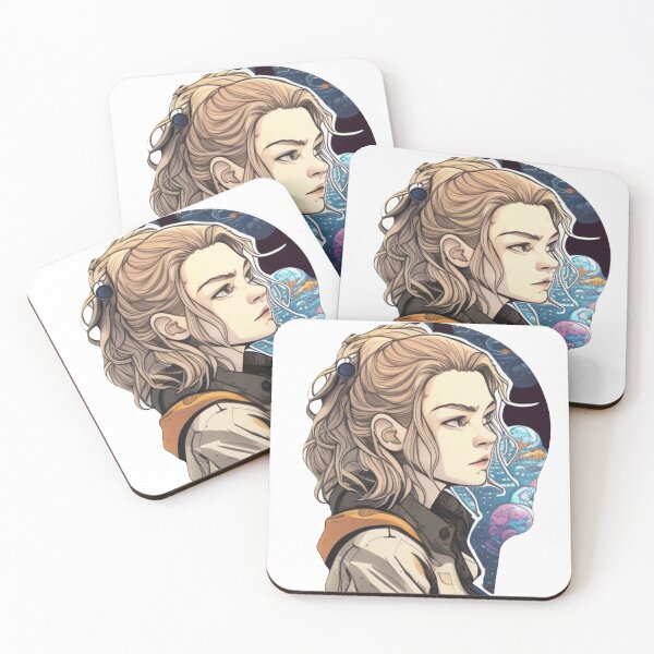 Item preview, Curious and Passionate Marine Biologist - Comic Illustration Sticker designed and sold by yumeokoete.