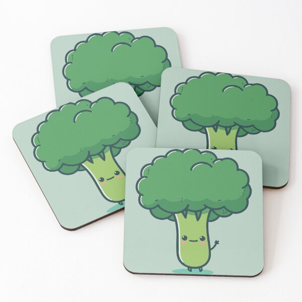 Item preview, Cute Kawaii Broccoli designed and sold by RoboRaphael.