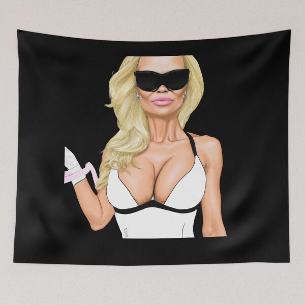 Item preview, A drawing of Pamela Anderson designed and sold by Berry Pink.