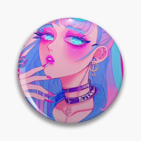Item preview, Anime Girl Synth Wave designed and sold by dinico.