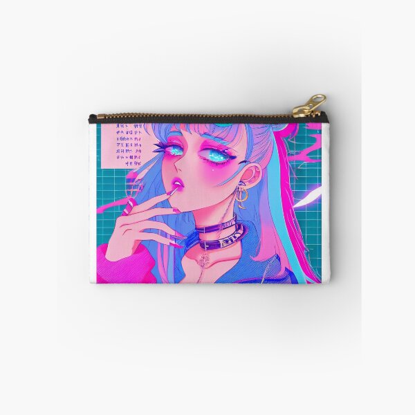 Item preview, Anime Girl Synth Wave designed and sold by dinico.
