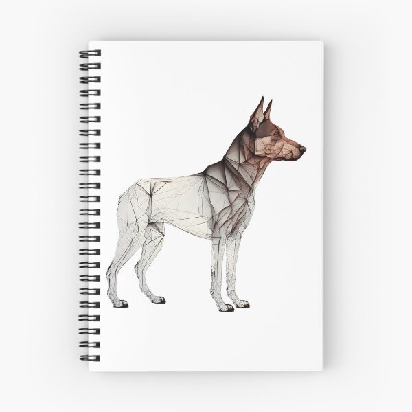 Item preview, Perro marrón Doberman Pinscher, canino real protector. designed and sold by LorandQuest.