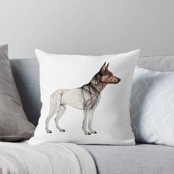Item preview, Doberman Pinscher  brown Dog, protective regal canine. designed and sold by LorandQuest.
