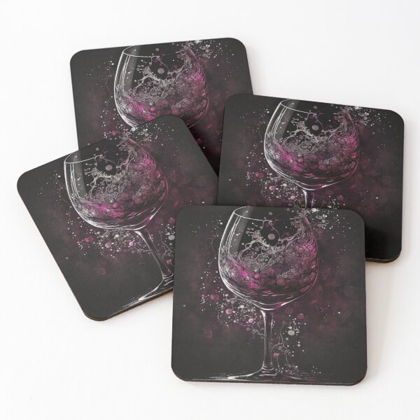 Item preview, Wine Glass Drawing Red Wine  designed and sold by SOMM DIGI ART .