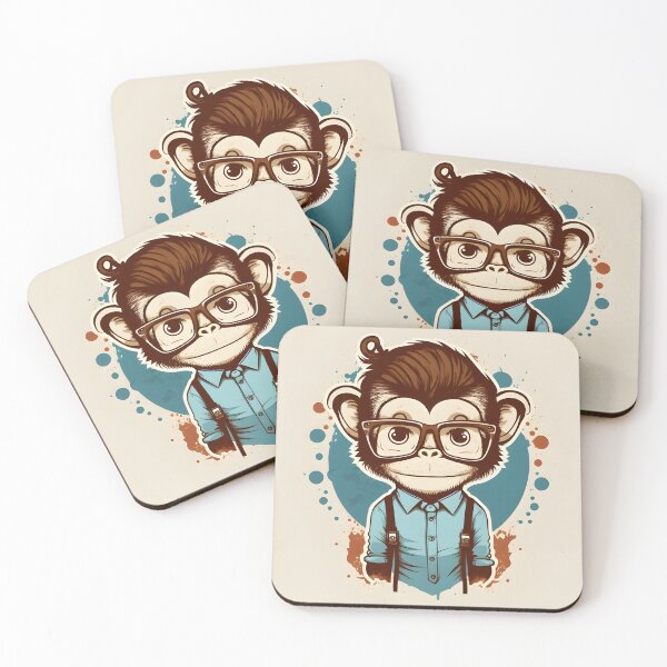 Item preview, Trendy Monkey designed and sold by AgitProPrints.