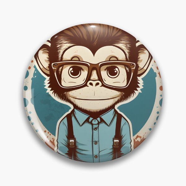 Item preview, Trendy Monkey designed and sold by AgitProPrints.
