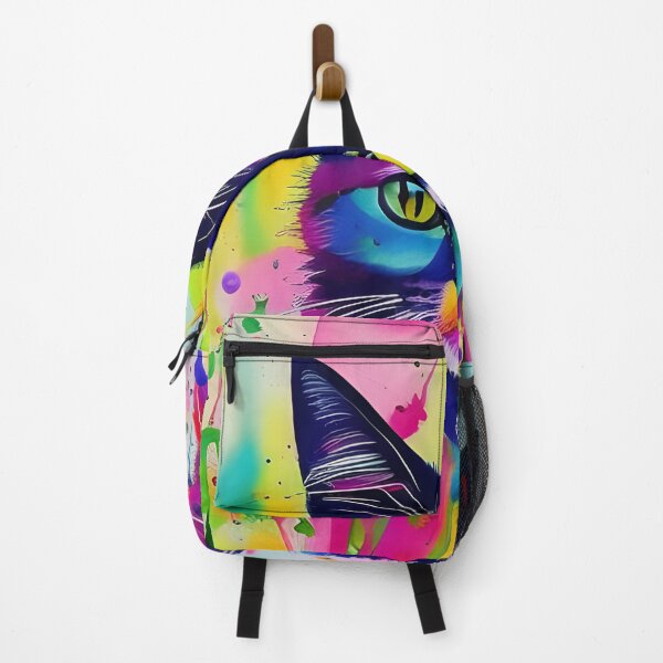 Item preview, Cute colorful cat designed and sold by REALDesign-Shop.