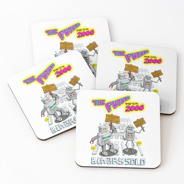 Item preview, Flight of the Conchords - Binary Solo - Robots  designed and sold by Customelody.