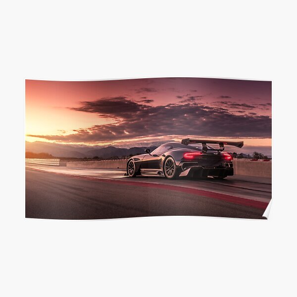 Vulcan Race Car Poster