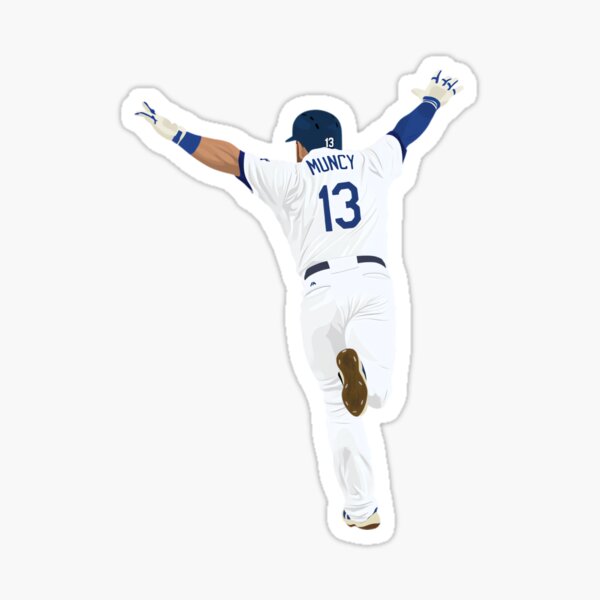 Max Muncy Dodgers Sticker 