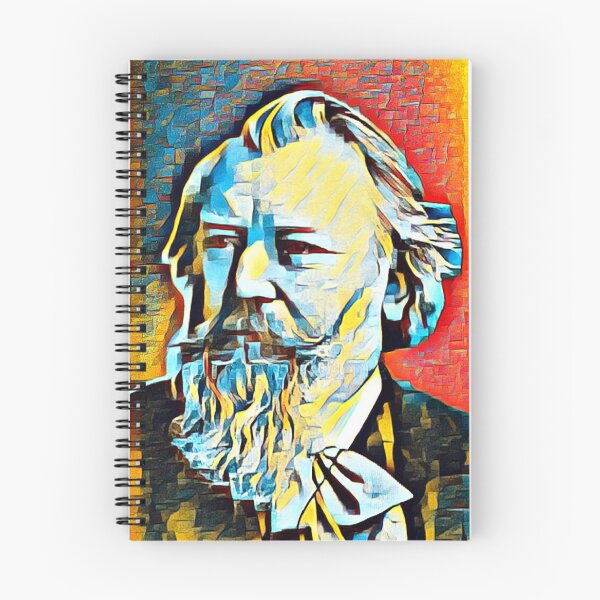 Item preview, Johannes Brahms artwork | Johannes Brahms Portrait | Johannes Brahms Wall Art  designed and sold by Suyogsonar25.