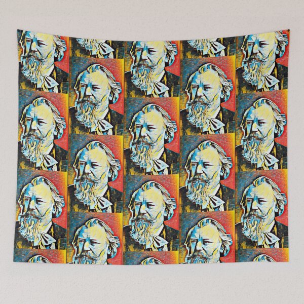 Item preview, Johannes Brahms artwork | Johannes Brahms Portrait | Johannes Brahms Wall Art  designed and sold by Suyogsonar25.
