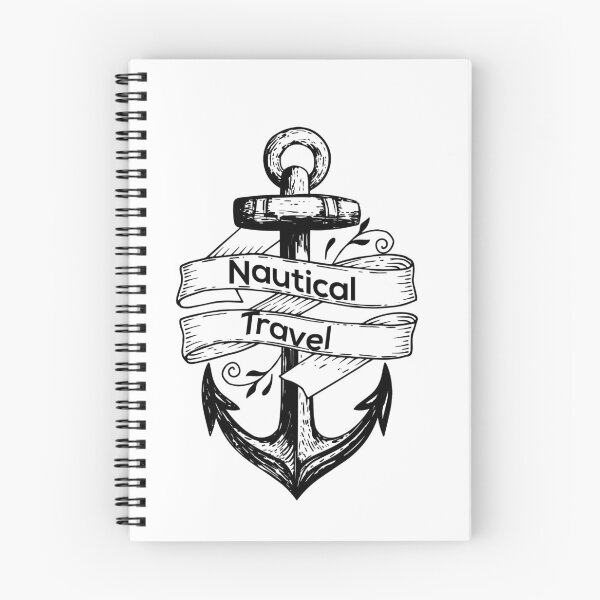 Item preview, Vintage Sea Anchor Nautical Travel Graphic designed and sold by AwesomeTrends.