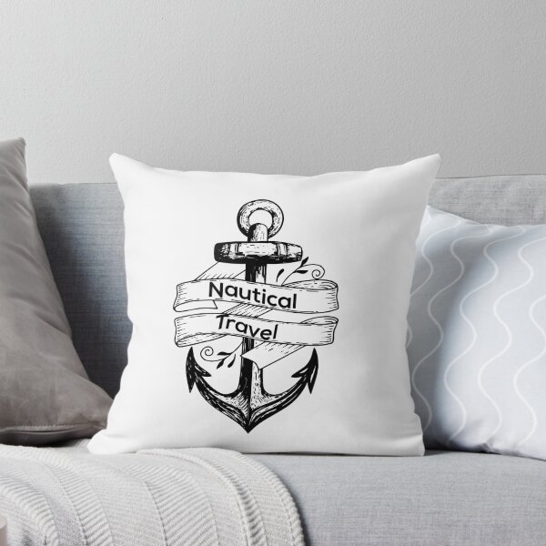 Item preview, Vintage Sea Anchor Nautical Travel Graphic designed and sold by AwesomeTrends.