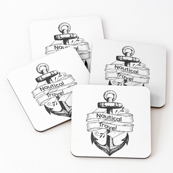 Item preview, Vintage Sea Anchor Nautical Travel Graphic designed and sold by AwesomeTrends.