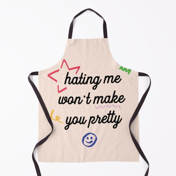 Item preview, Hating me won't make you pretty cute typography designed and sold by stripedcarpet.