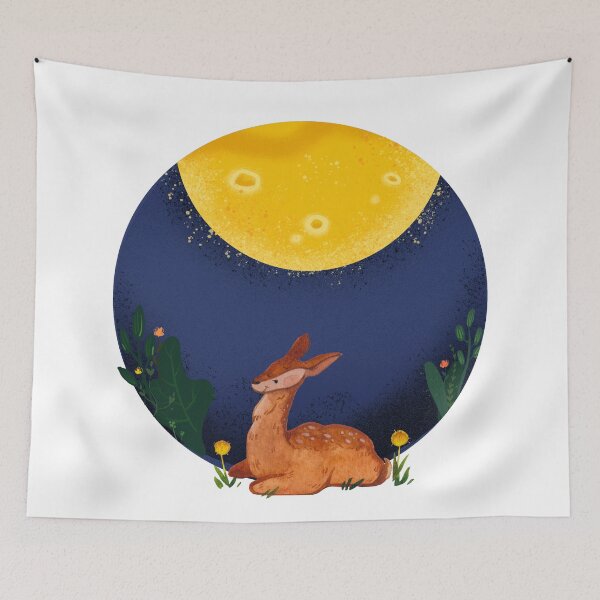 Item preview, Moongazing doe designed and sold by CreativeStrand.