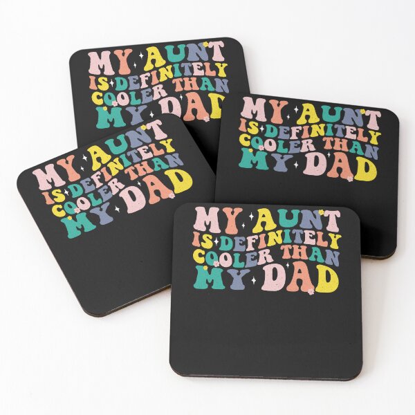 Item preview, My Aunt Is Definitely Cooler Than My Dad | vintage designed and sold by AdelDa19.