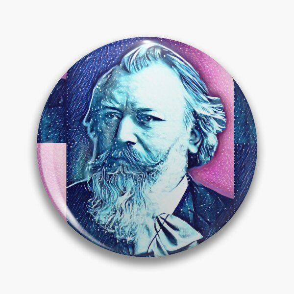 Item preview, Johannes Brahms artwork | Johannes Brahms Portrait | Johannes Brahms Wall Art  designed and sold by Suyogsonar25.