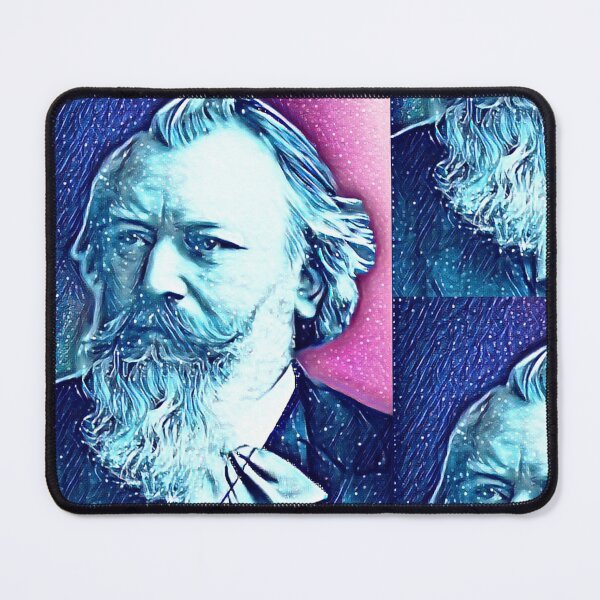 Item preview, Johannes Brahms artwork | Johannes Brahms Portrait | Johannes Brahms Wall Art  designed and sold by Suyogsonar25.